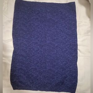 BCBGeneration Purple/Blue Textured Skirt